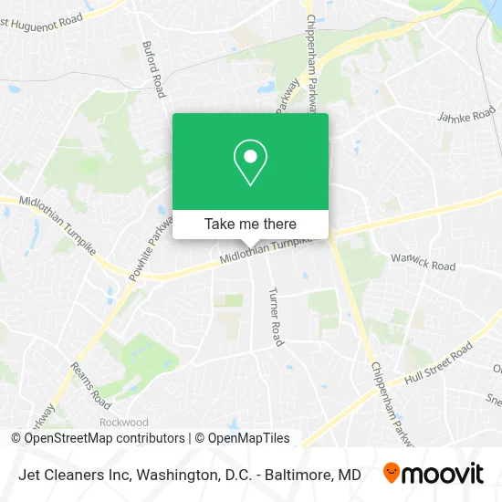 Jet Cleaners Inc map