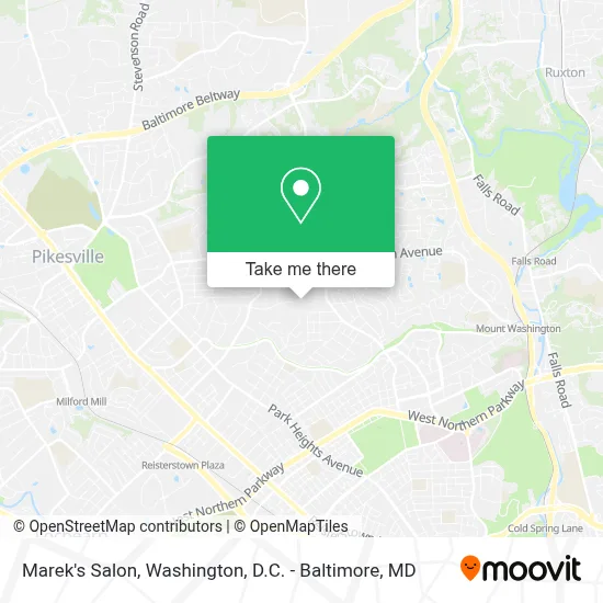 Marek's Salon map