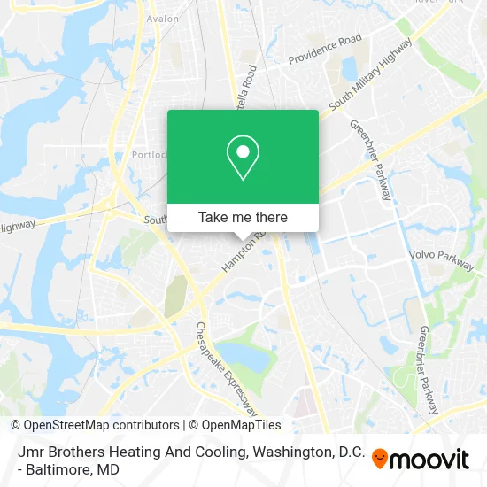 Jmr Brothers Heating And Cooling map