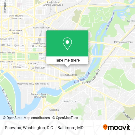 Snowfox map
