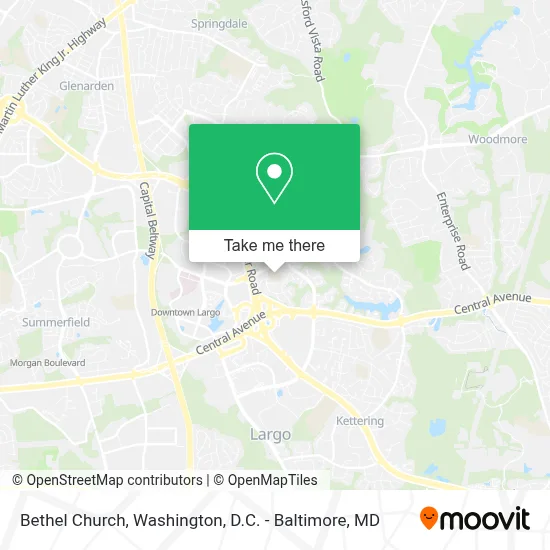 Bethel Church map