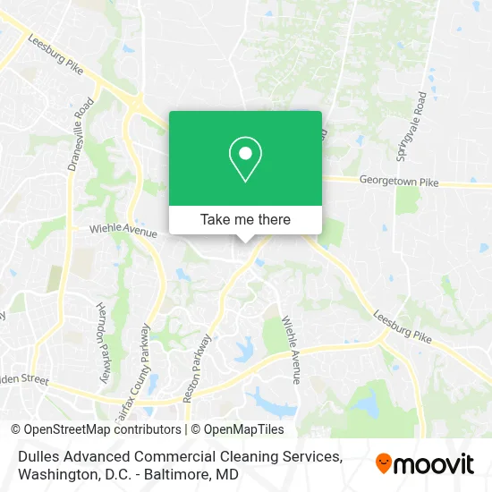 Dulles Advanced Commercial Cleaning Services map