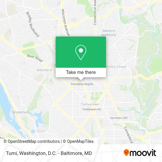 Tumi map