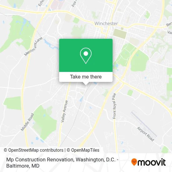 Mp Construction Renovation map