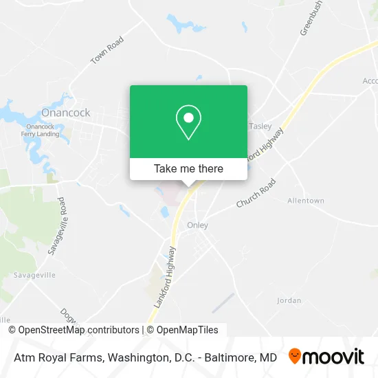 Atm Royal Farms map