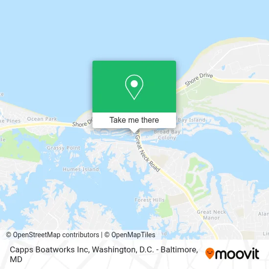 Capps Boatworks Inc map