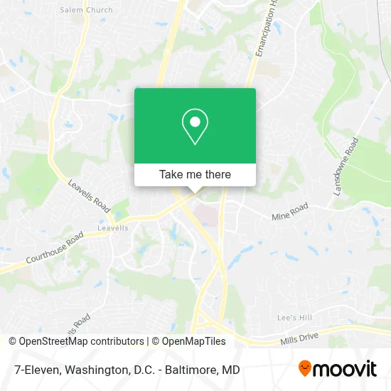 7-Eleven map