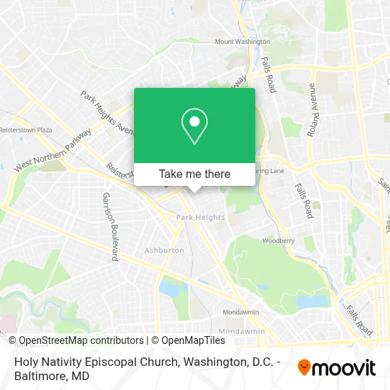 Holy Nativity Episcopal Church map