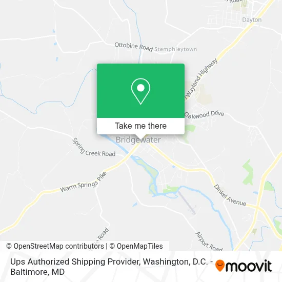 Ups Authorized Shipping Provider map