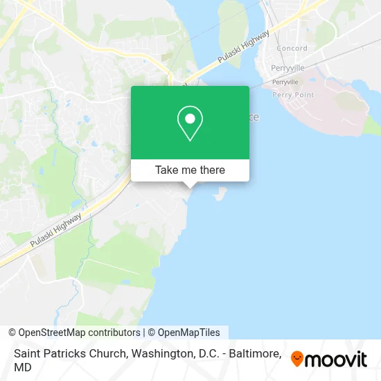 Saint Patricks Church map