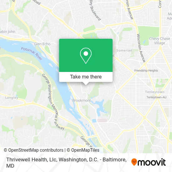 Thrivewell Health, Llc map