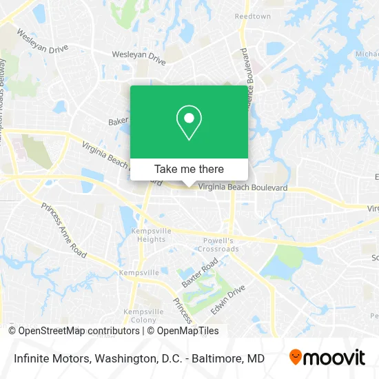 Infinite Motors map