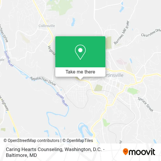 Caring Hearts Counseling map