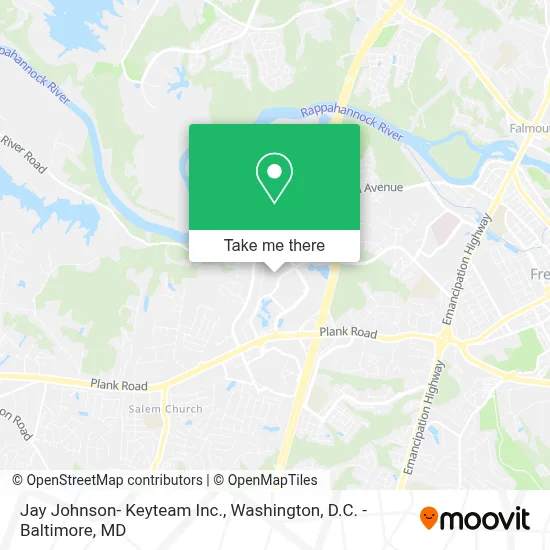 Jay Johnson- Keyteam Inc. map