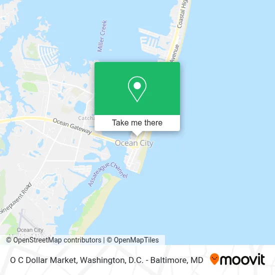 O C Dollar Market map