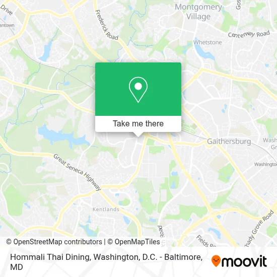 Hommali Thai Dining map