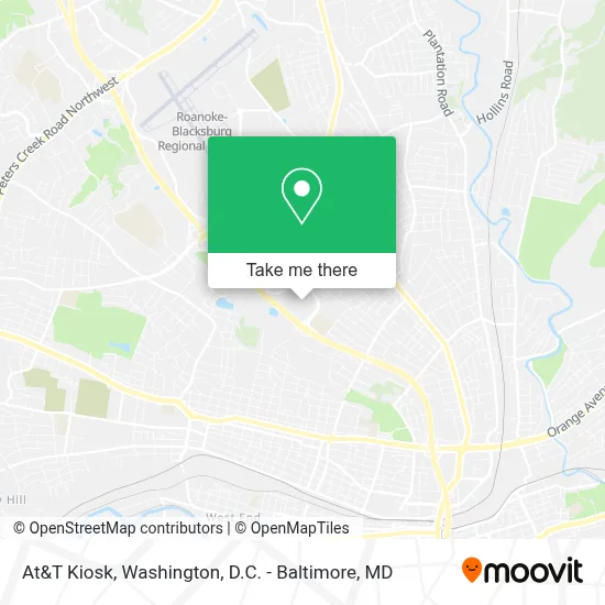At&T Kiosk map