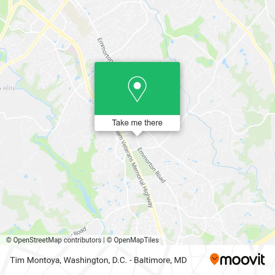 Tim Montoya map
