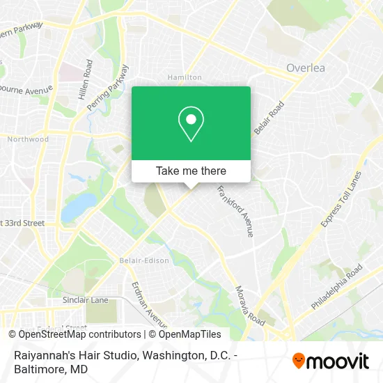Raiyannah's Hair Studio map