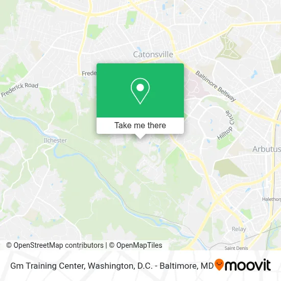 Gm Training Center map