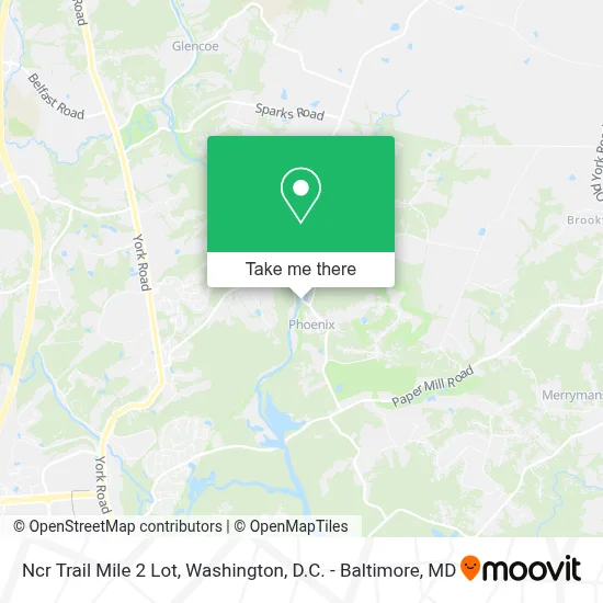 Ncr Trail Mile 2 Lot map