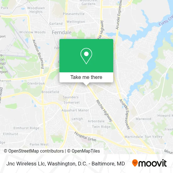 Jnc Wireless Llc map
