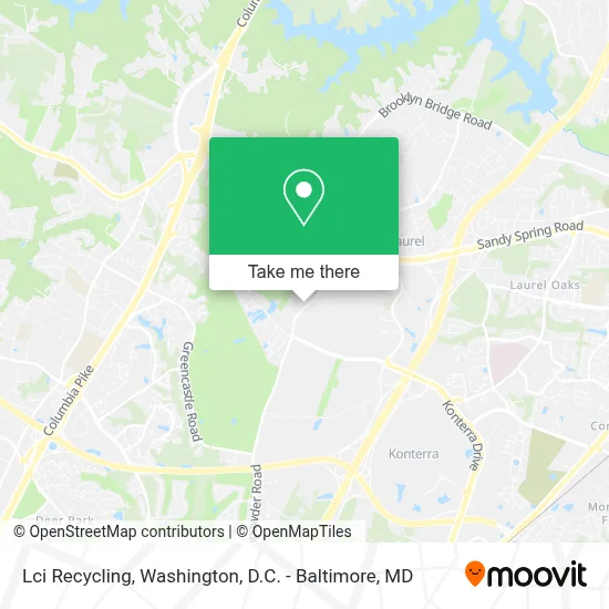 Lci Recycling map