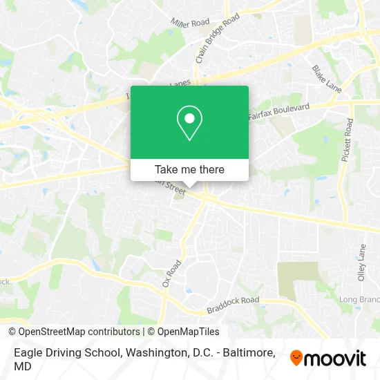Eagle Driving School map