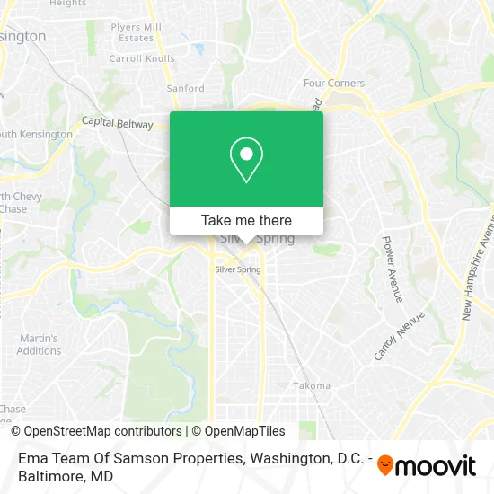 Ema Team Of Samson Properties map