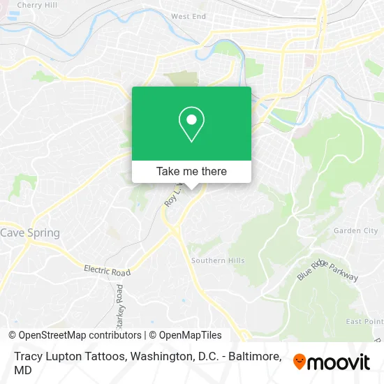 Tracy Lupton Tattoos map
