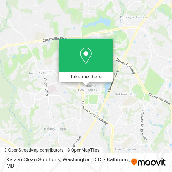 Kaizen Clean Solutions map