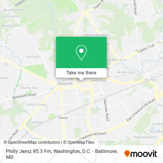 Philly Jamz 95.3 Fm map