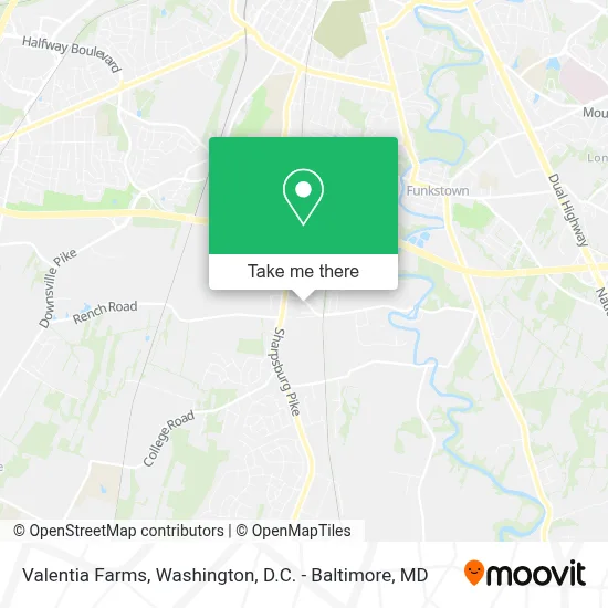 Valentia Farms map