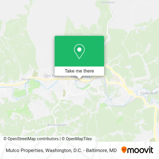 Mulco Properties map