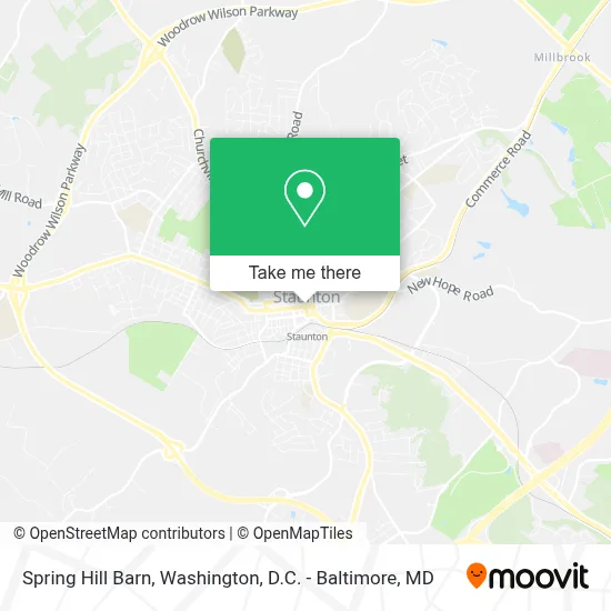 Spring Hill Barn map