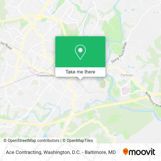 Ace Contracting map