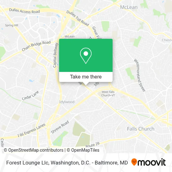 Forest Lounge Llc map