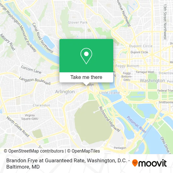 Brandon Frye at Guaranteed Rate map