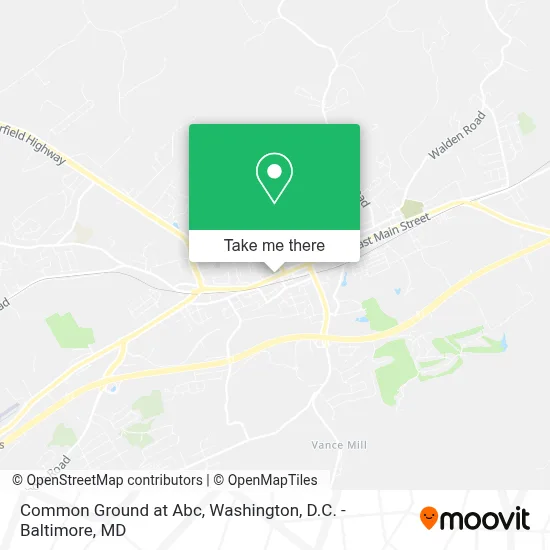 Common Ground at Abc map