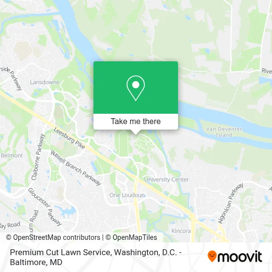 Premium Cut Lawn Service map