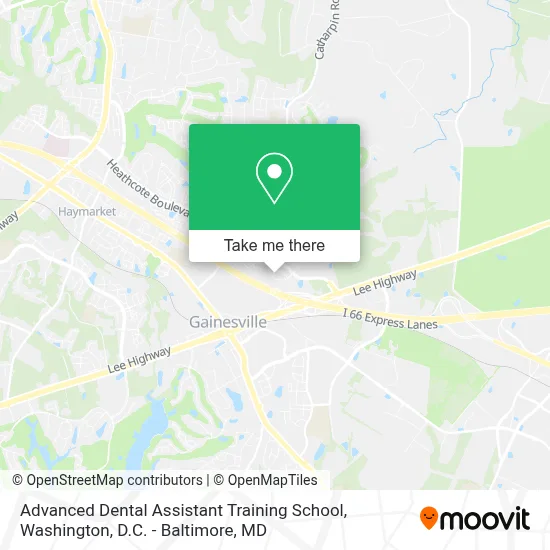 Advanced Dental Assistant Training School map