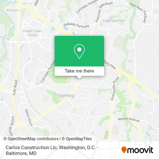 Carlos Construction Llc map