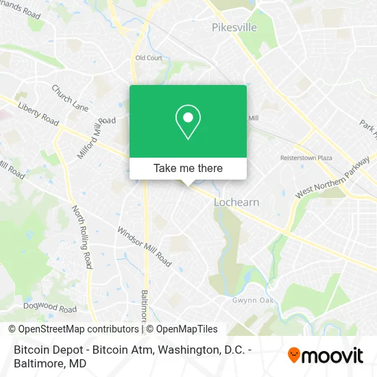 Bitcoin Depot - Bitcoin Atm map