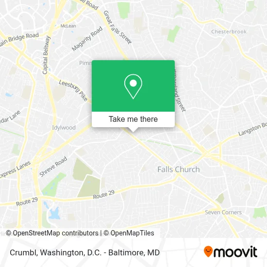 Crumbl map