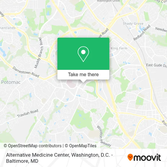 Alternative Medicine Center map