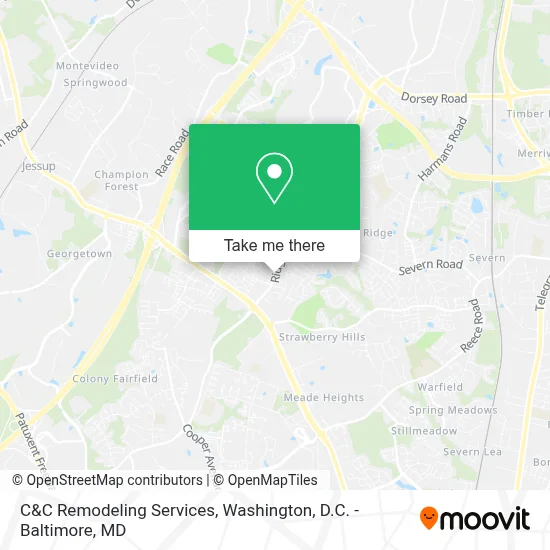 C&C Remodeling Services map