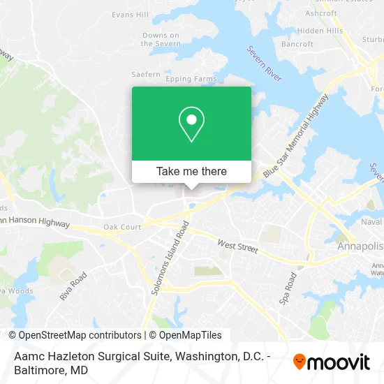 Aamc Hazleton Surgical Suite map