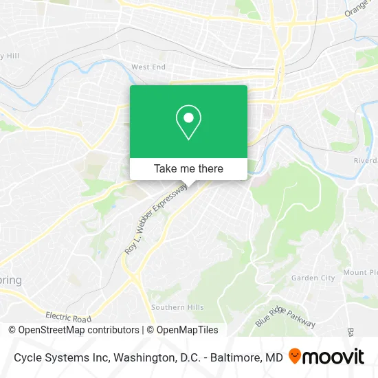 Cycle Systems Inc map