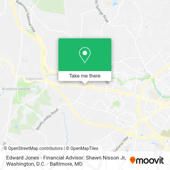 Edward Jones - Financial Advisor: Shawn Nisson Jr map