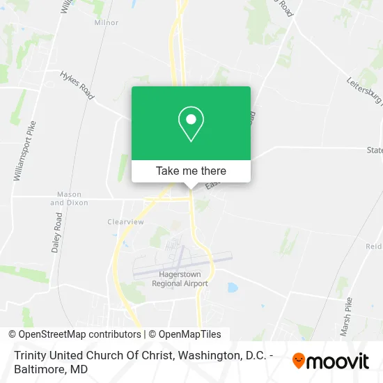 Trinity United Church Of Christ map